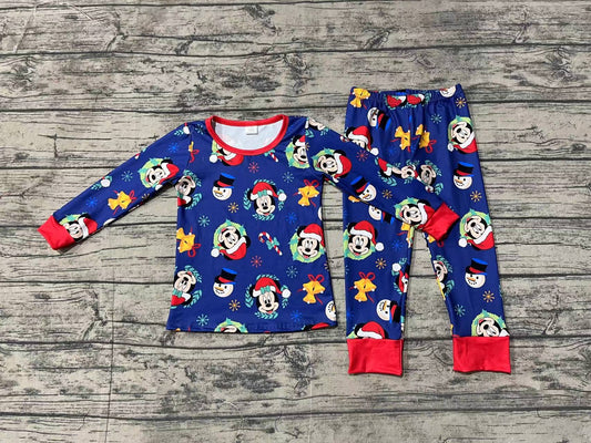 No moq BLP0689 Pre-order Size 3-6m to 7-8t baby boy clothes long sleeve top with trousers kids autumn set