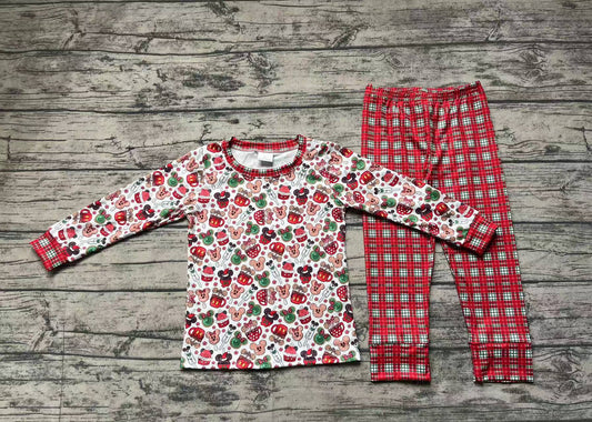 No moq BLP0695 Pre-order Size 3-6m to 7-8t baby boy clothes long sleeve top with trousers kids autumn set