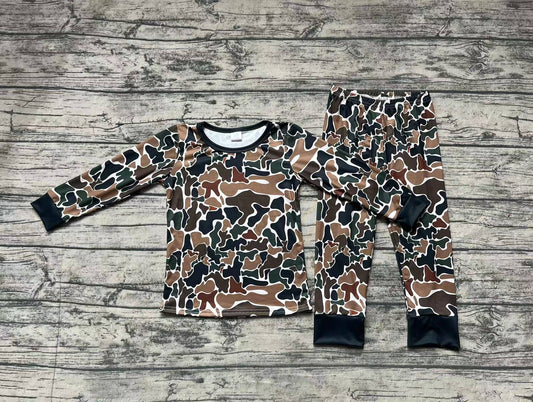 No moq BLP0708 Pre-order Size 3-6m to 7-8t baby boy clothes long sleeve top with trousers kids autumn set