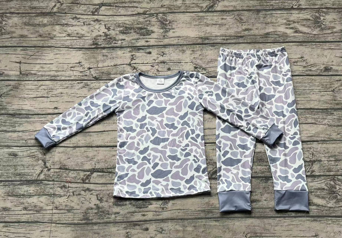 No moq BLP0709 Pre-order Size 3-6m to 7-8t baby boy clothes long sleeve top with trousers kids autumn set