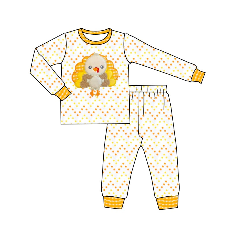 No moq BLP0730 Pre-order Size 3-6m to 7-8t baby boy clothes long sleeve top with trousers kids autumn set