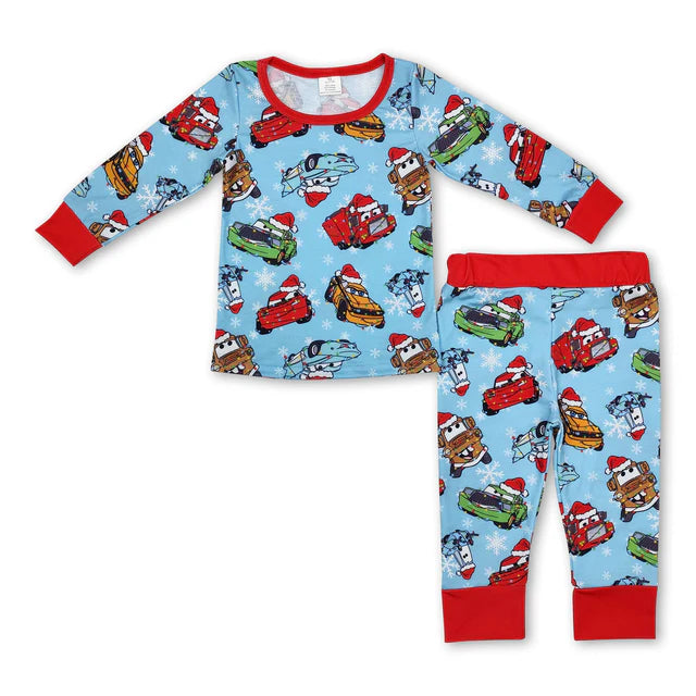 RTS Sibling Baby Kids Christmas  Top Pant Pajamas Clothes Sets