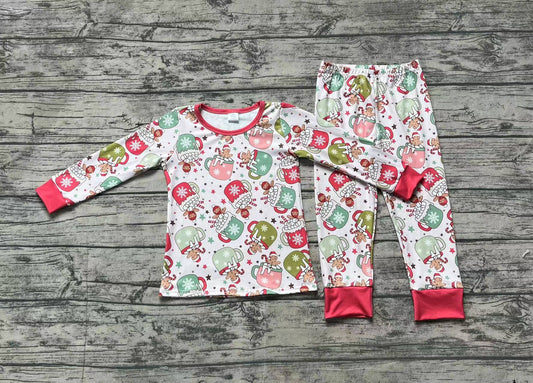 No moq BLP0783  Pre-order Size 3-6m to 7-8t baby boy clothes long sleeve top with trousers kids autumn set