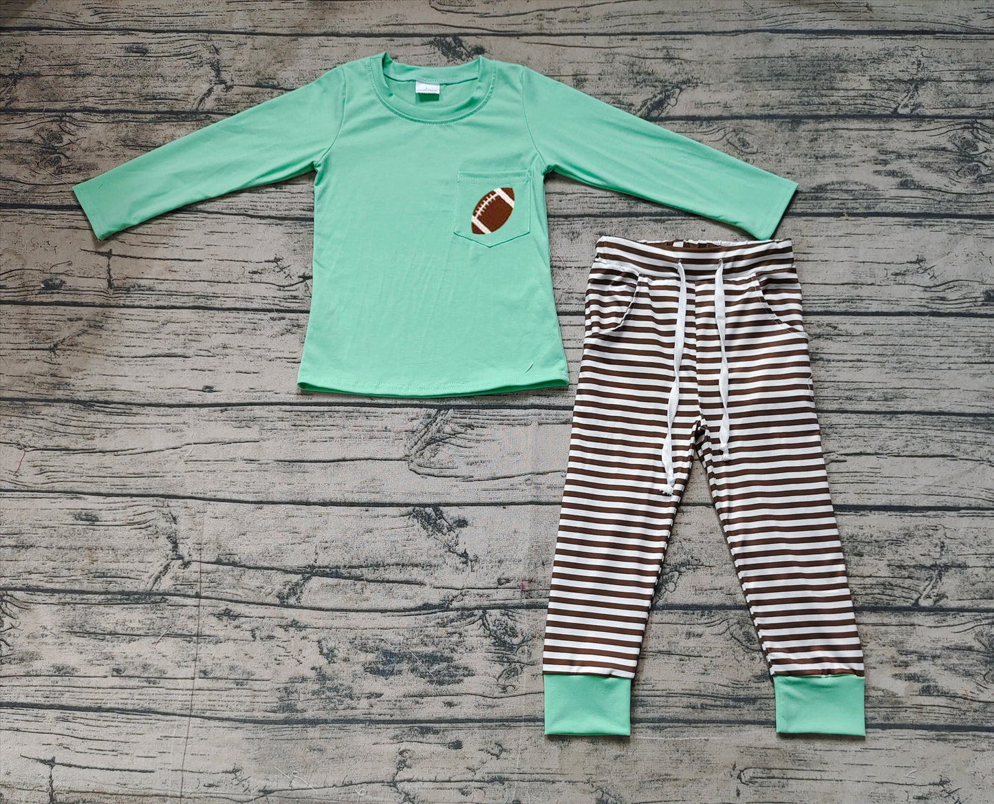 No moq  BLP0793  Pre-order Size 3-6m to 7-8t baby boy clothes embroidery long sleeve top with trousers kids autumn set