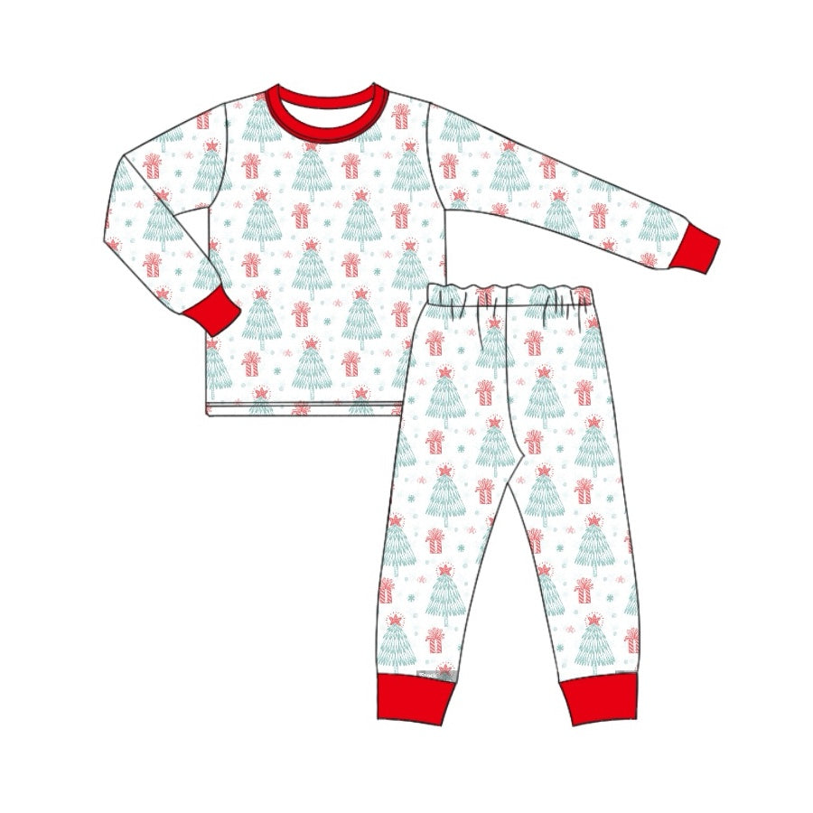 No moq BLP0818 Pre-order Size 3-6m to 14-16t baby boy clothes long sleeve top with trousers kids autumn set