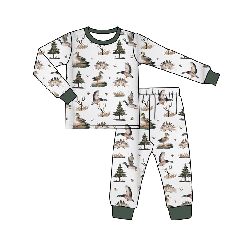 No moq BLP0823 Pre-order Size 3-6m to 14-16t baby boy clothes long sleeve top with trousers kids autumn set