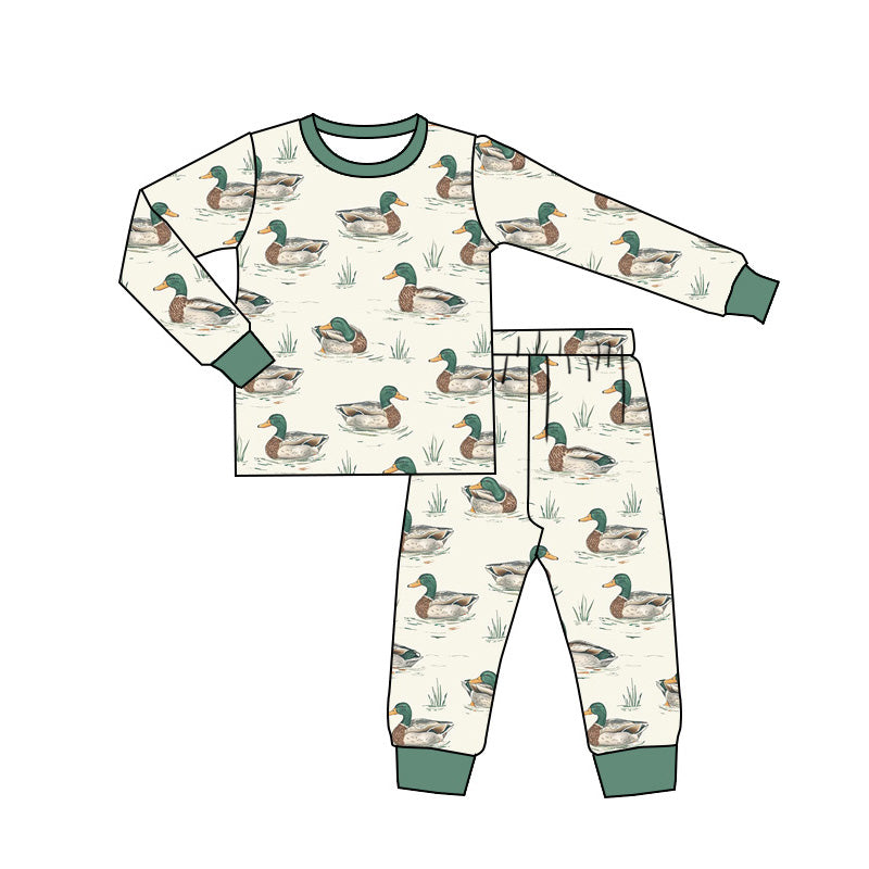 No moq BLP0833 Pre-order Size 3-6m to 14-16t baby boy clothes long sleeve top with trousers kids autumn set