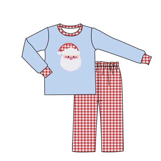 No moq BLP0840 Pre-order Size 3-6m to 14-16t baby boy clothes long sleeve top with trousers kids autumn set