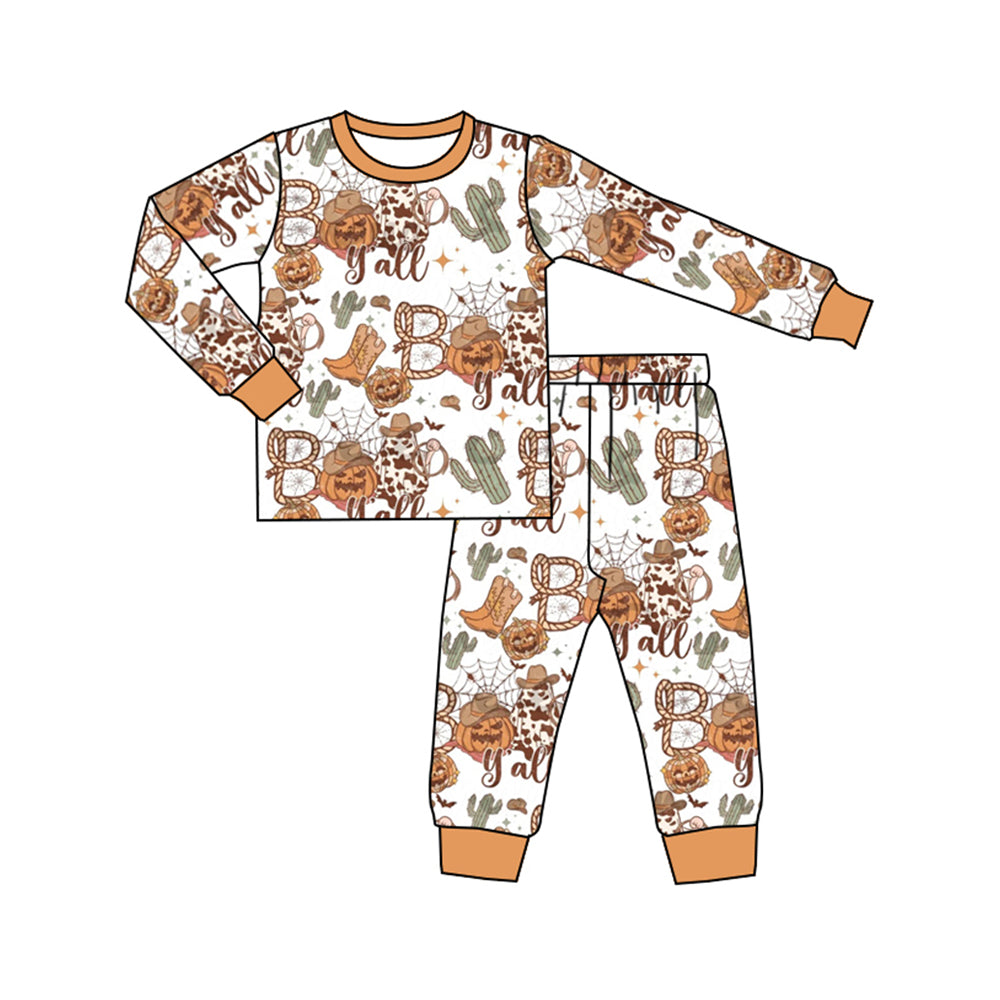 No moq  BLP0853 Pre-order Size 3-6m to 14-16t baby boy clothes long sleeve top with trousers kids autumn set