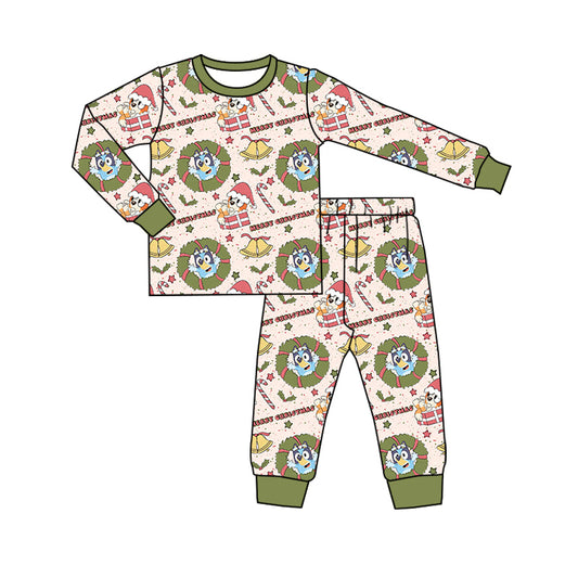 No moq  BLP0858 Pre-order Size 3-6m to 14-16t baby boy clothes long sleeve top with trousers kids autumn set