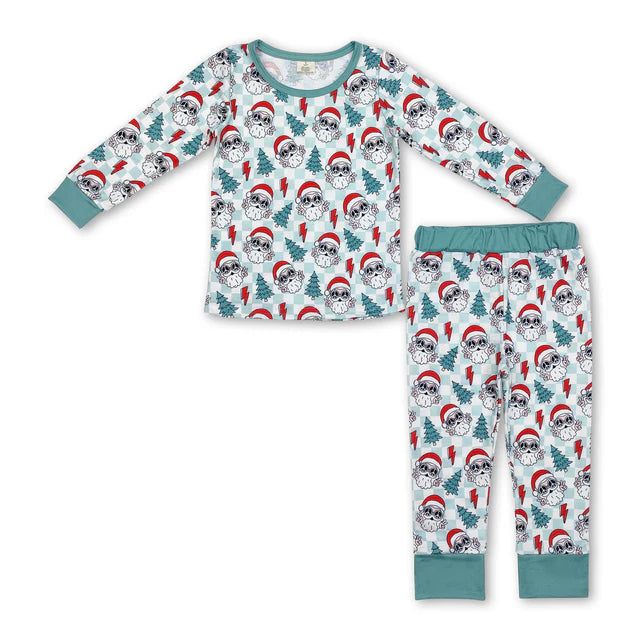 RTS Sibling Baby Kids Christmas  Top Pant Pajamas Clothes Sets