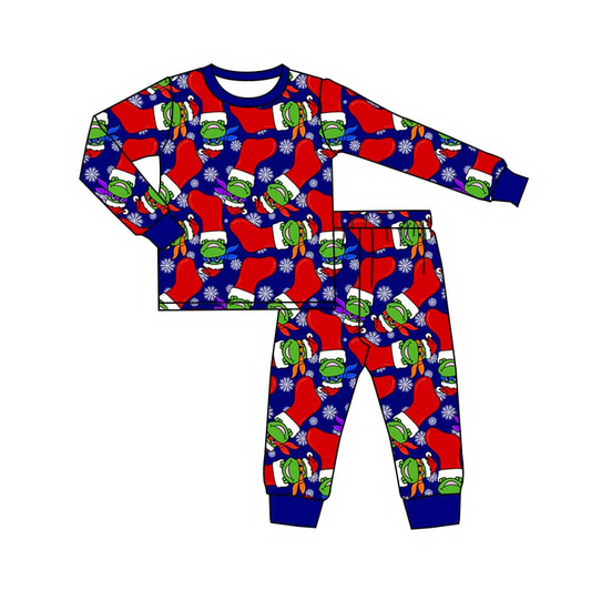 No moq  BLP0870  Pre-order Size 3-6m to 14-16t baby boy clothes long sleeve top with trousers kids autumn set