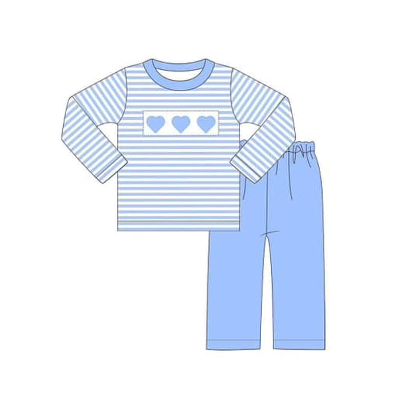 No moq BLP0890 Pre-order Size 3-6m to 14-16t baby boy clothes long sleeve top with trousers kids autumn set