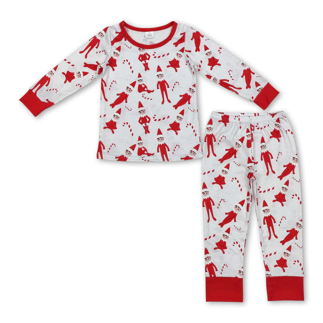 RTS Sibling Baby Kids Christmas  Top Pant Pajamas Clothes Sets