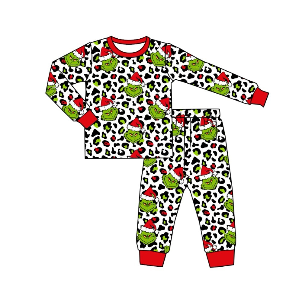 No moq BLP0911  Pre-order Size 3-6m to 14-16t baby boy clothes long sleeve top with trousers kids autumn set