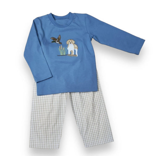 No moq BLP0919 Pre-order Size 3-6m to 14-16t baby boy clothes long sleeve top with trousers kids autumn set