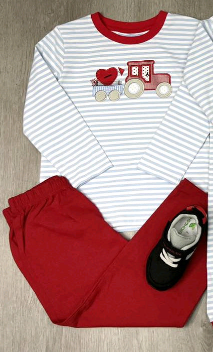 No moq BLP0932  Pre-order Size 3-6m to 14-16t baby boy clothes long sleeve top with trousers kids autumn set