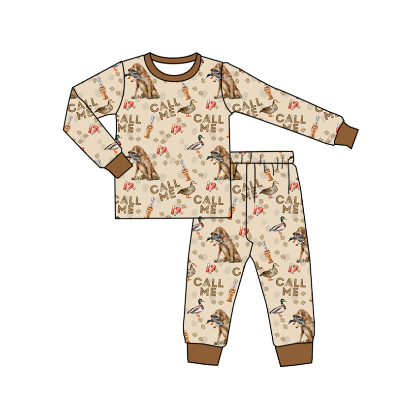 No moq BLP0956  Pre-order Size 3-6m to 14-16t baby boy clothes long sleeve top with trousers kids autumn set