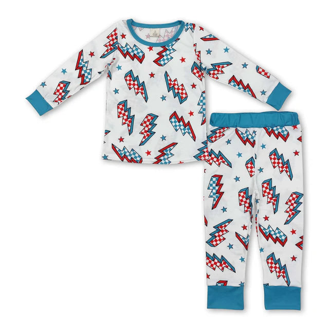 RTS Sibling Baby Kids Christmas  Top Pant Pajamas Clothes Sets