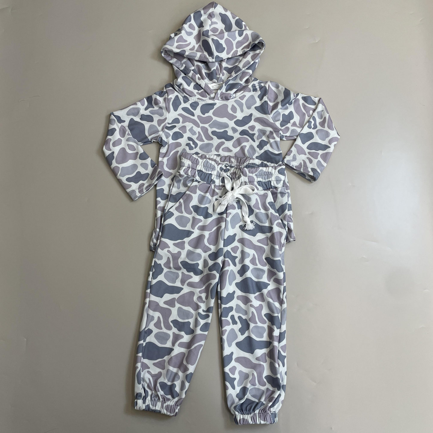 BLP1062Baby Boys Camouflage Hooded Top Jogger Pants Outfits Clothes Sets