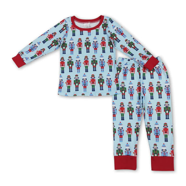RTS Sibling Baby Boys  Christmas Pajamas Sets