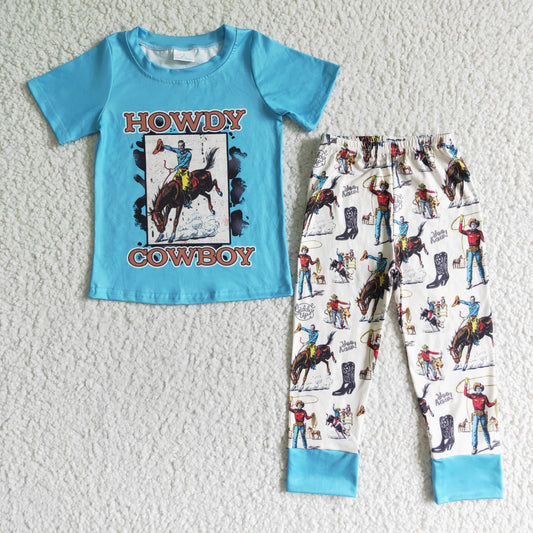 BSPO0004  Kids boys clothes  short sleeves top with trousers set-promotion 2024.6.8 $2.99