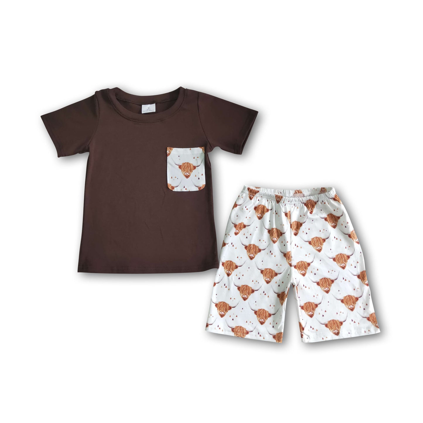 BSSO0032  Kids boys clothes  short sleeves top with shorts set-promotion  2024.4.5 $5.5