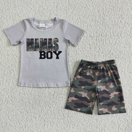 BSSO0049  Kids boys clothes  short sleeves top with shorts set-promotion  2024.4.5 $5.5