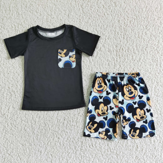 BSSO0053  Kids boys clothes  short sleeves top with shorts set-promotion  2024.4.13 $5.5