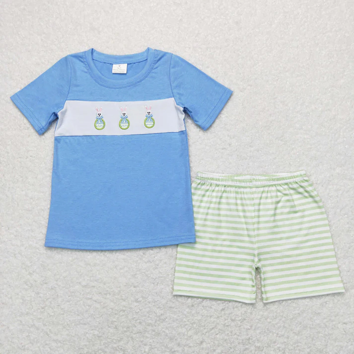 RTS Sibling Baby Boys Girls Easter Bunny Shirts Shorts Boutique Outfits Clothes Sets rompers dress Outfits