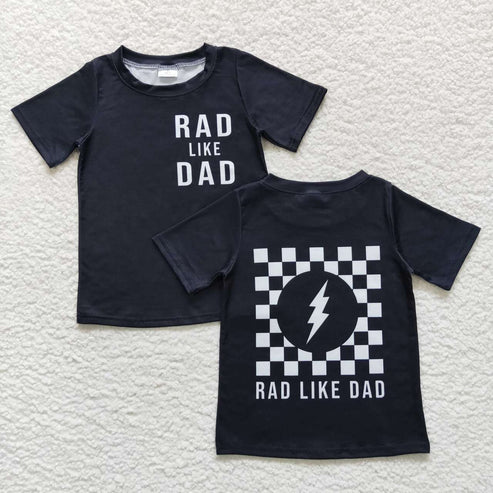 9.26 RTS Sibling Baby Boys Girls Daddy's Buddy Lights Hunting Tee Shirts Top