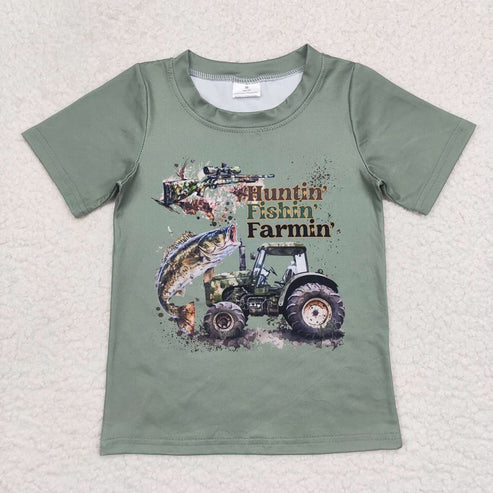 12.8 RST Sibling Baby Boys Duck Hunting Top Tee Shirts