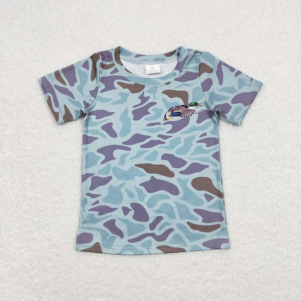 11.15 RST Sibling Baby Boys Camouflage Hunting Short Sleeve Tee Shirts Tops