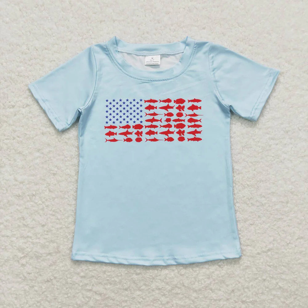12.25 RST Sibling Boys Baby Girls July 4th Tee Shirts Tops
