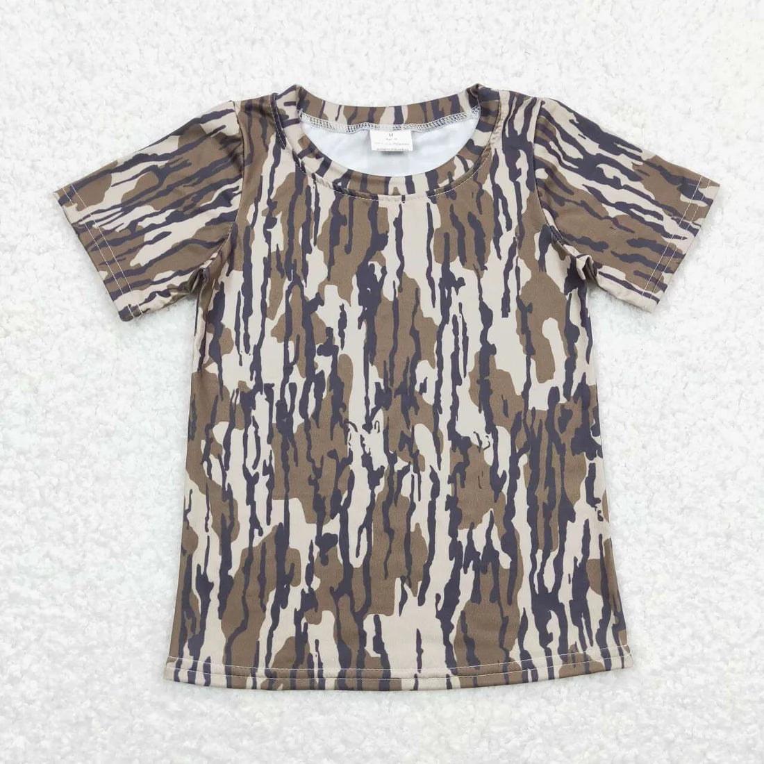 1.20 RST 3colors Sibling Baby Boys Camouflage Short Sleeve Tee Shirts Tops