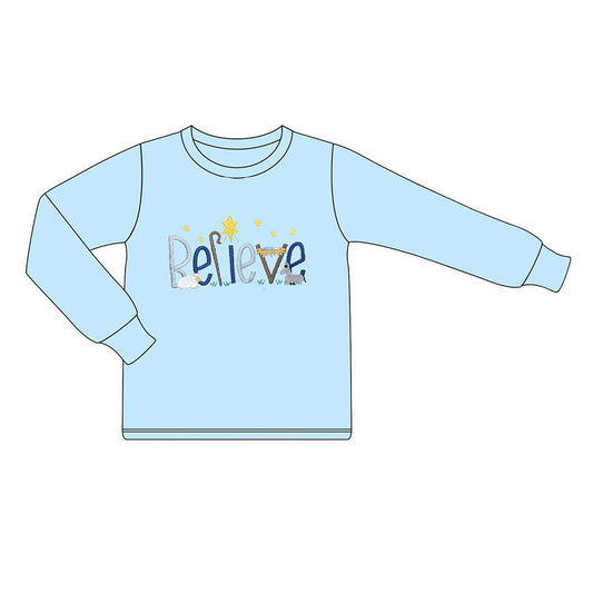 BT0775  Pre-order baby girls clothes long sleeve top