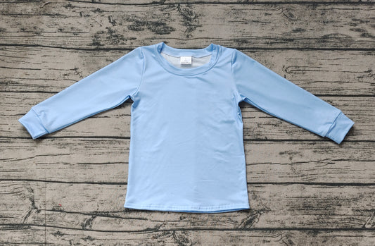 Baby Boys Blue Fishing Long Sleeve Tee Shirts Tops Preorder