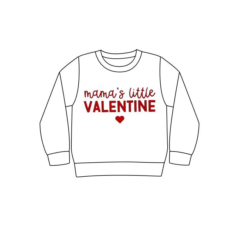Baby Boys Mama's Little Valentine Tee Shirts Tops Preorder BT1080