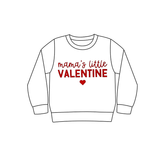 Baby Boys Mama's Little Valentine Tee Shirts Tops Preorder BT1080