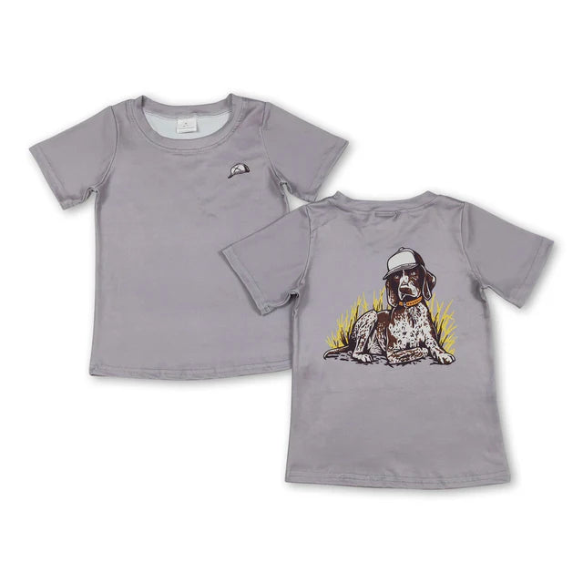 RTS Sibling Short sleeves blue duck kids boys shirt