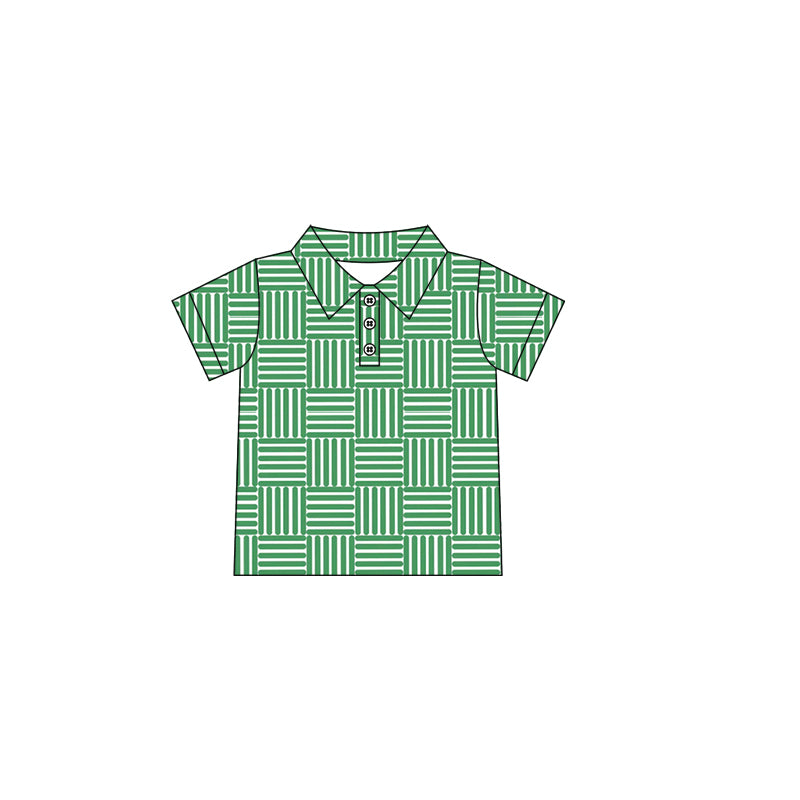 6.13   Pre order baby boy clothes kids short sleeve top and adult men top