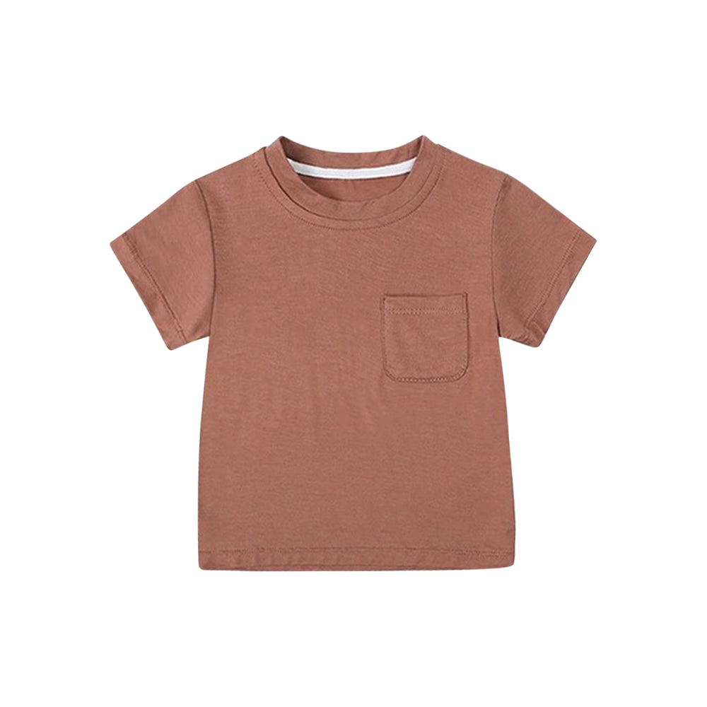 8.26  Pre order Baby Boys White Short Sleeves Tee Shirts Top