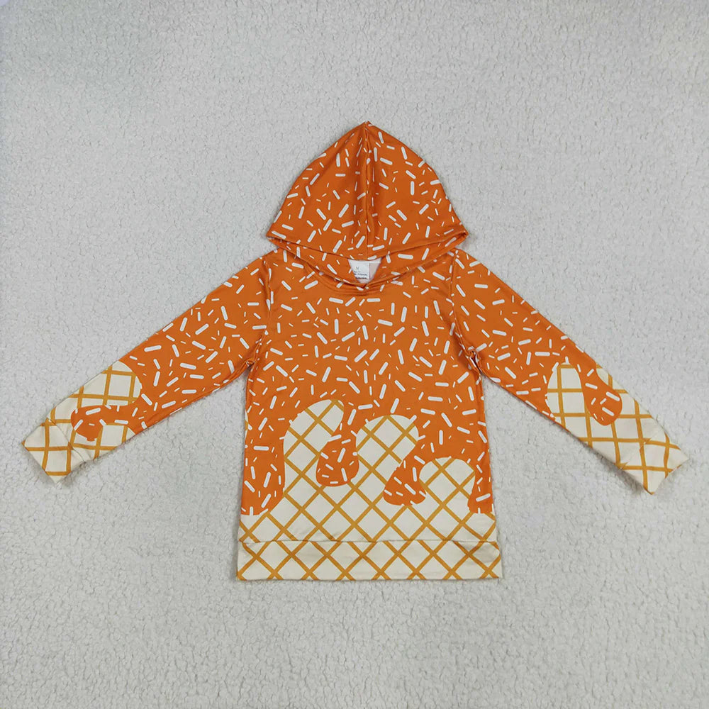 10.1 RTS 7 Colors Sibling Baby Kids Long Sleeves Team Sprinkles Drips Hoodies Tops