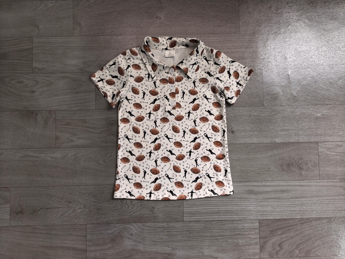 6.29 BT1324 Sample No Moq Short sleeves football kids boys polo shirt