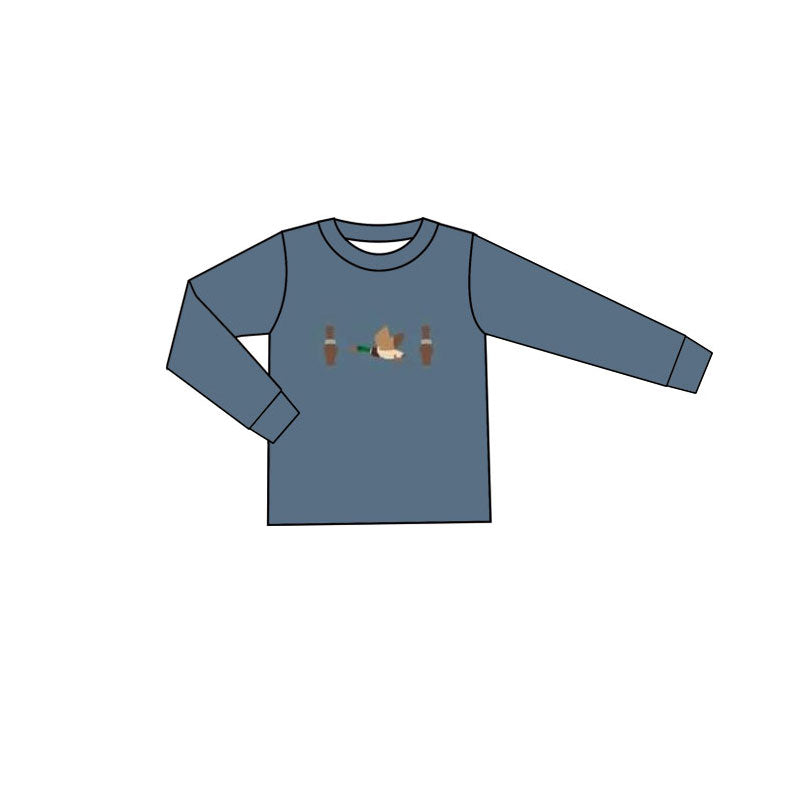 10.23 (Pre Order) No moq BT1439 PRE-ORDER Baby Boys Ducks Calls Hunting T-shirts Top