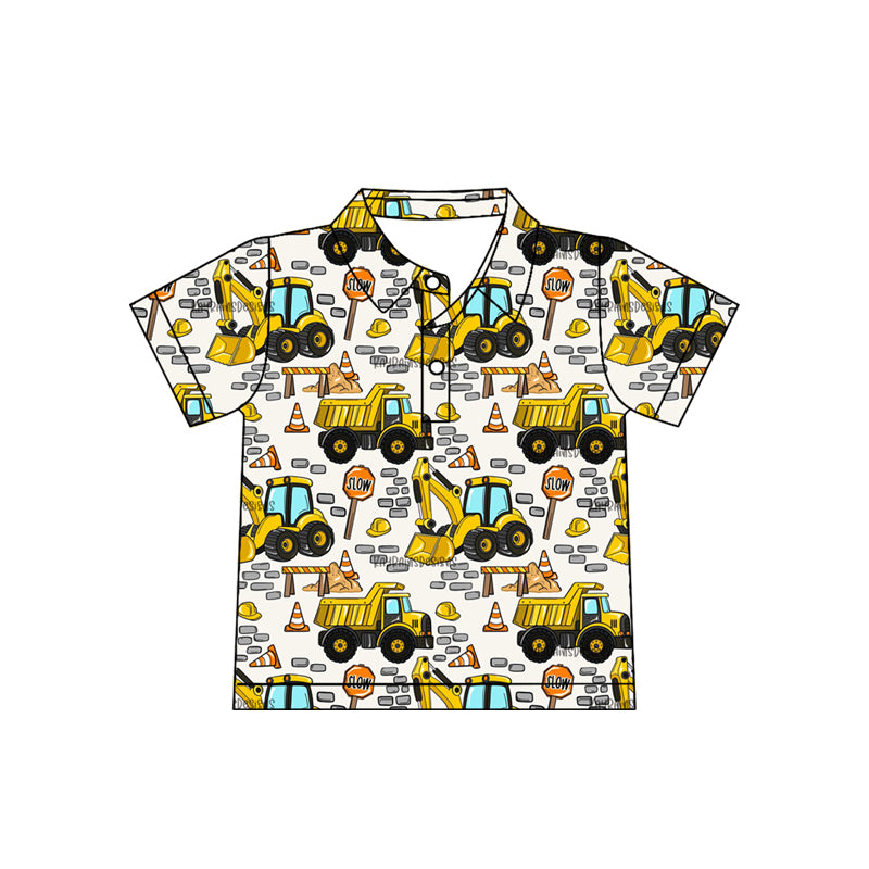 4.13 Pre order No Moq Baby Boys Souther Button Shirts Top