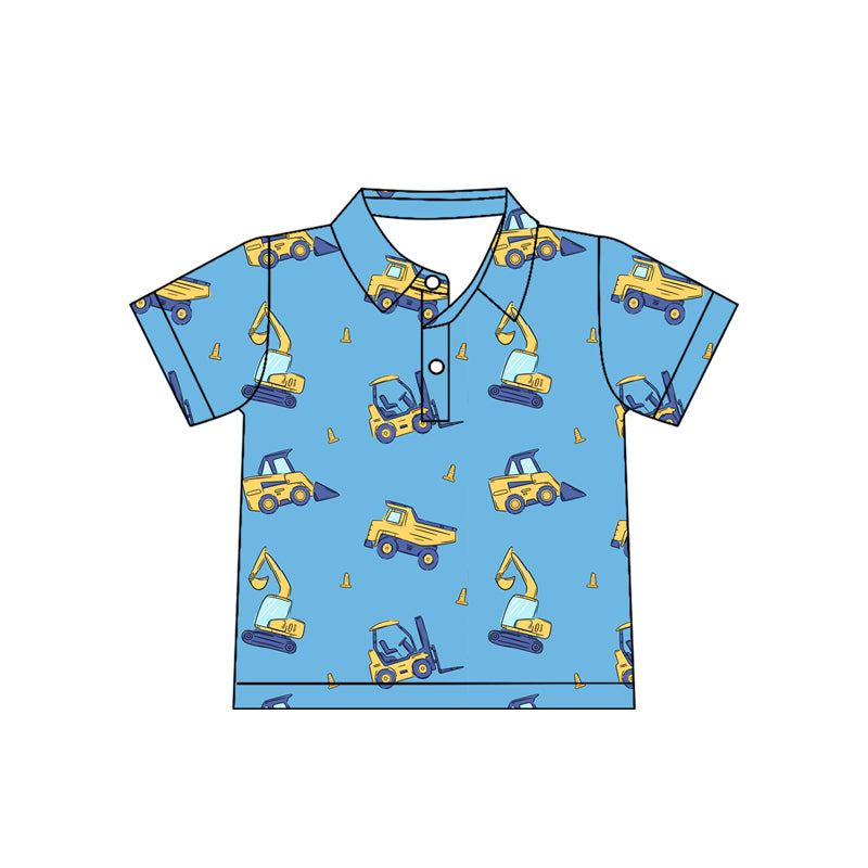 4.13 Pre order No Moq Baby Boys Souther Button Shirts Top