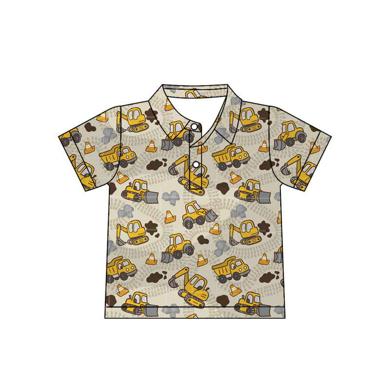 4.13 Pre order No Moq Baby Boys Souther Button Shirts Top