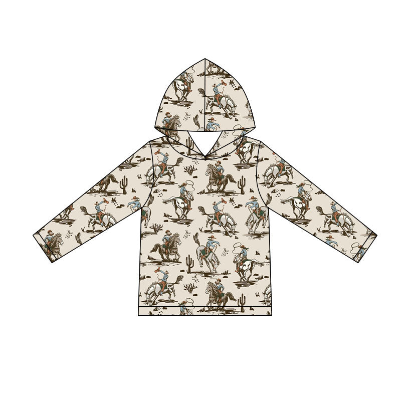 5.11 Pre order No Moq Baby Boys Long Sleeve Plaid Hunting Hoodies Top