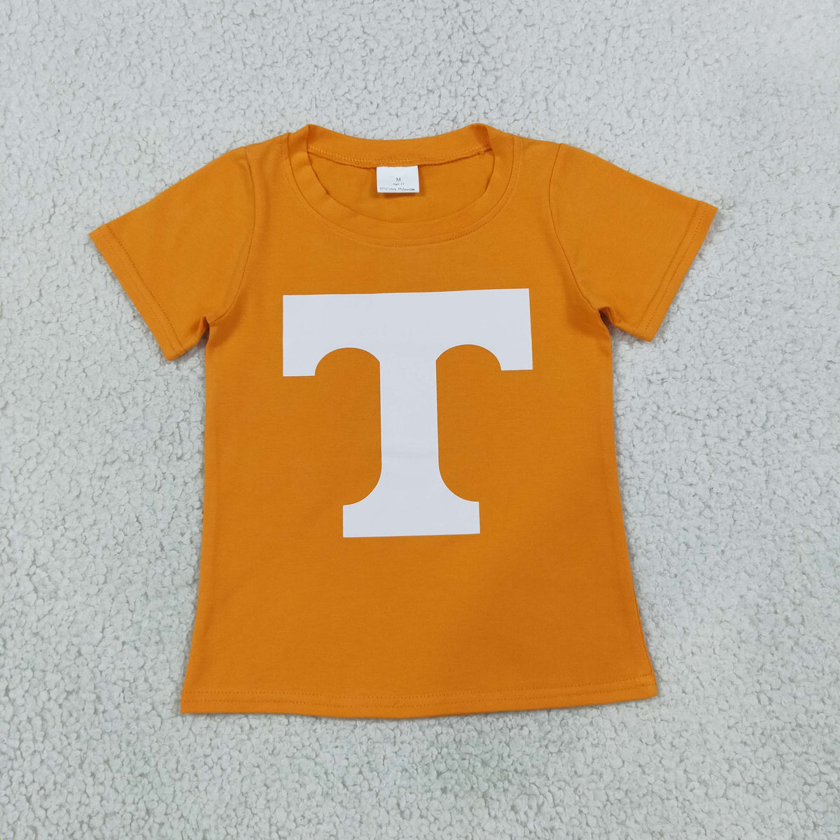 RTS NO MOQ Sibling milk silk Baby Boys Team Short Sleeve Tee Casual Top